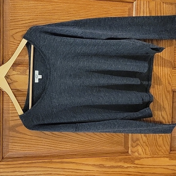 UGG Sweaters - Womens UGG merino wool sweater dark grey in large.